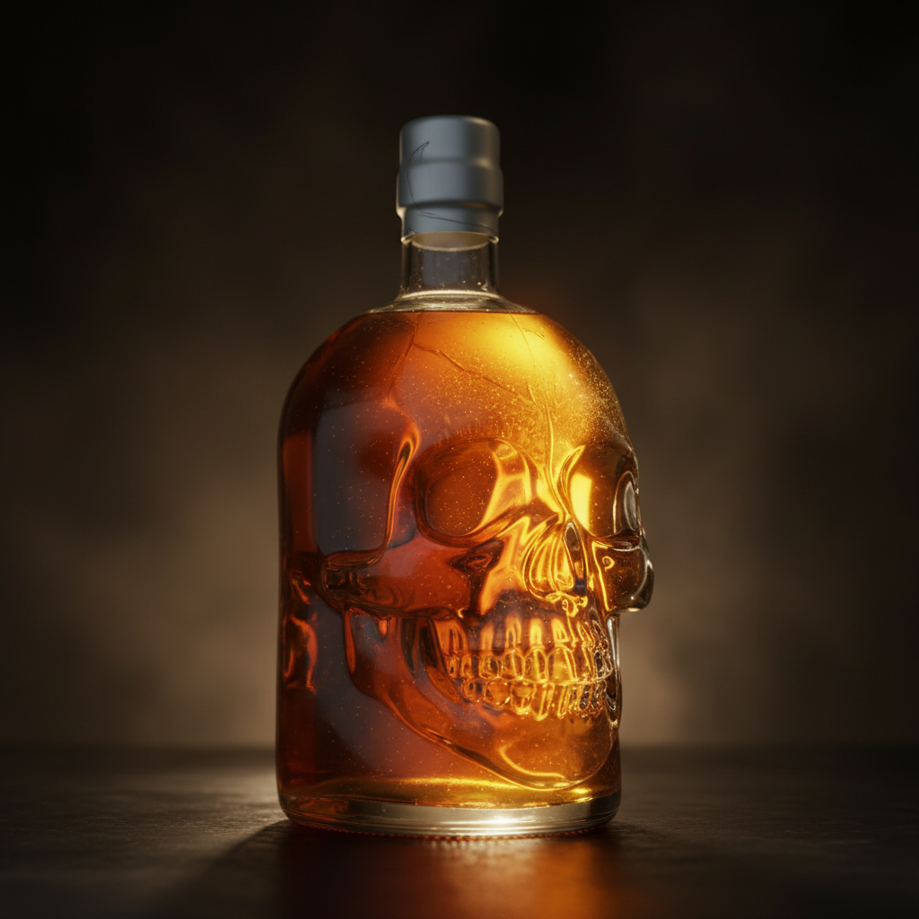 Sparkle Skull Butterscotch Rum - Moody